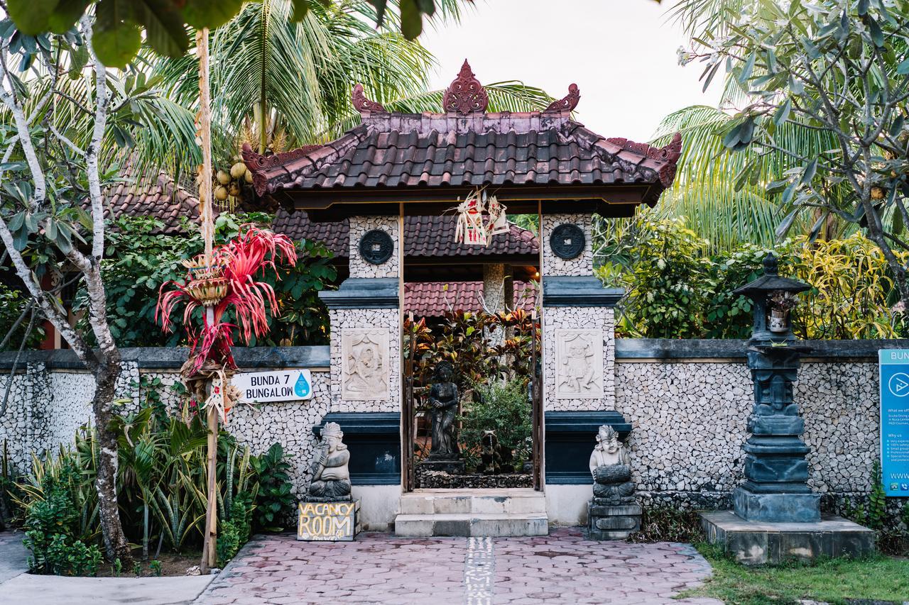 Bunda 7 Bungalows نوسا ليمبونغان المظهر الخارجي الصورة